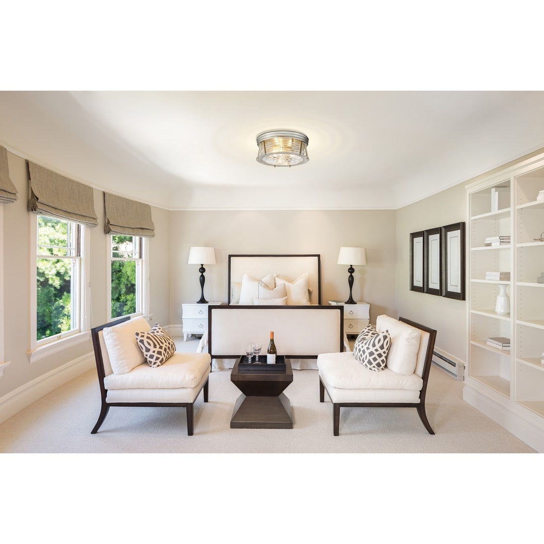 3 Light Flush Mount