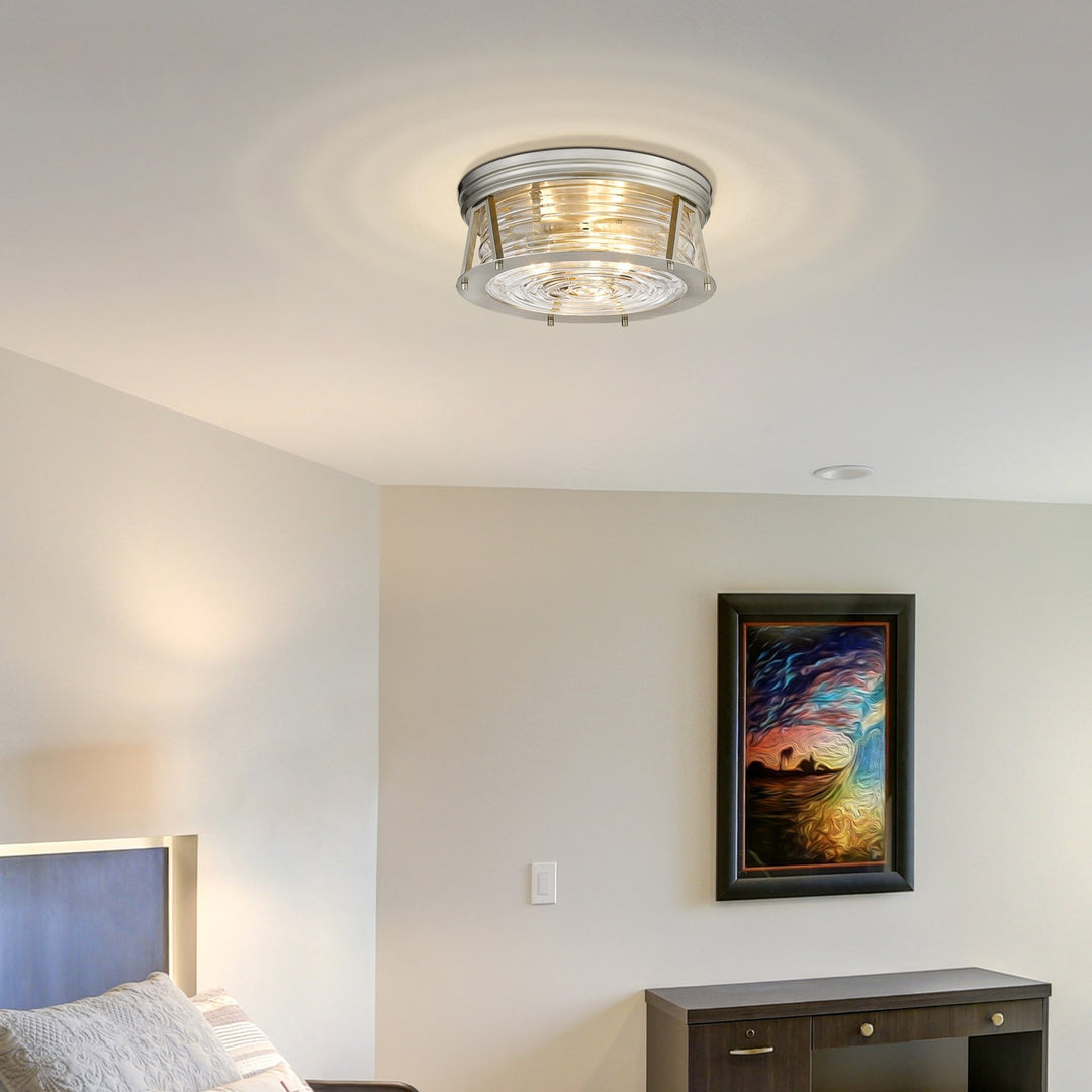 3 Light Flush Mount