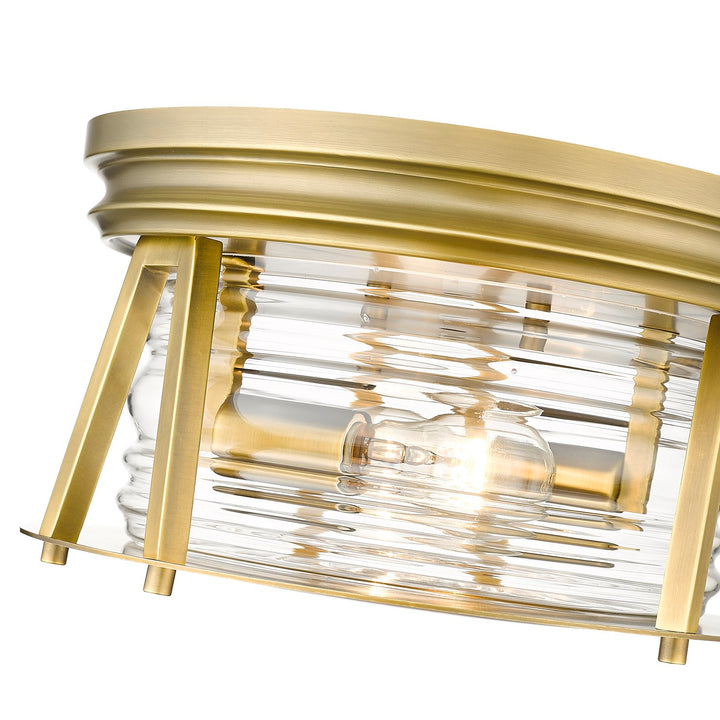 2 Light Flush Mount