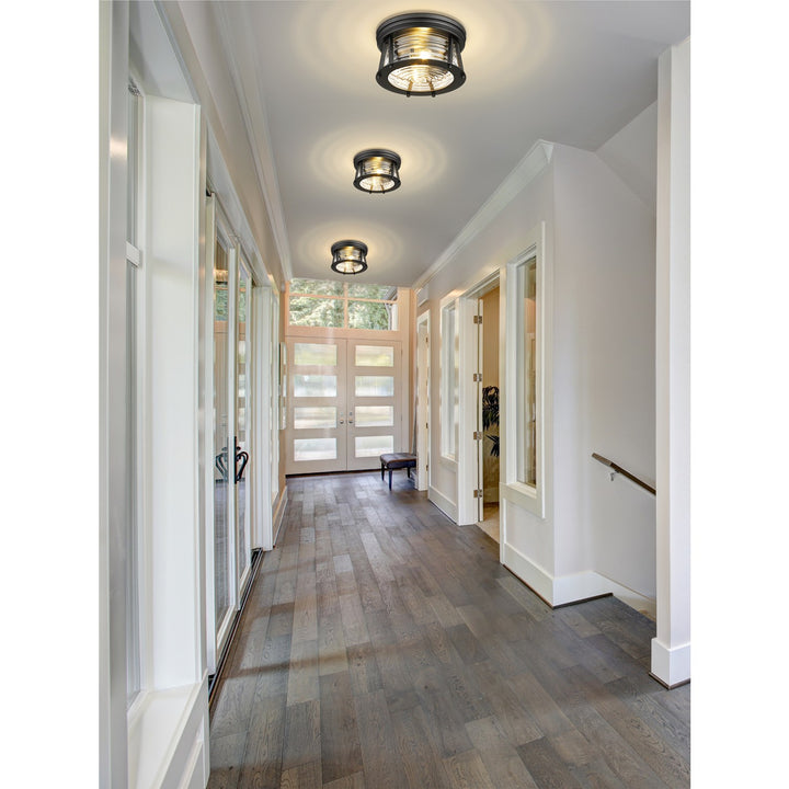 2 Light Flush Mount