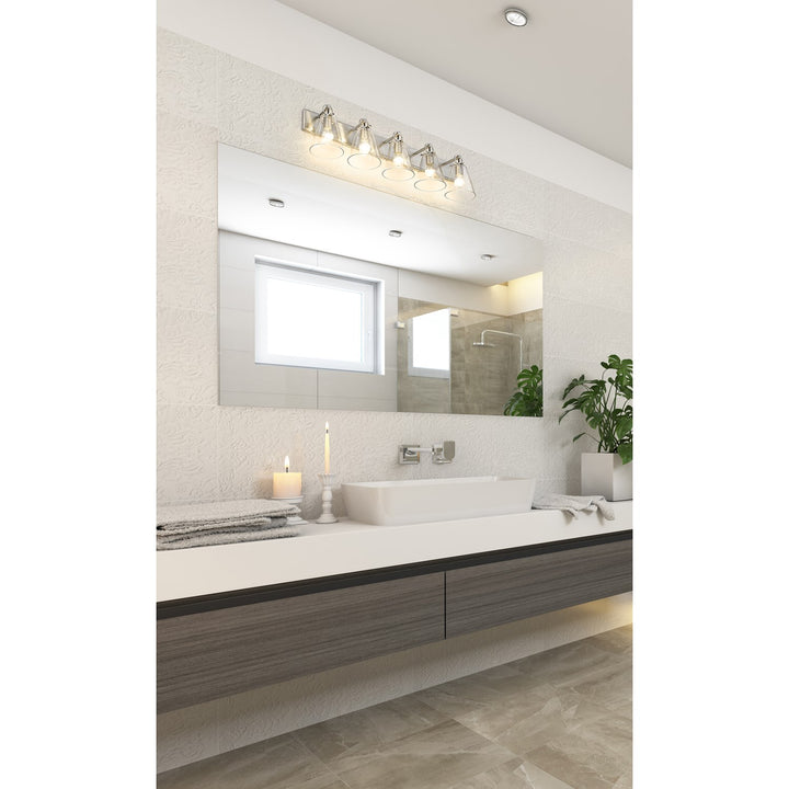 5 Light Vanity