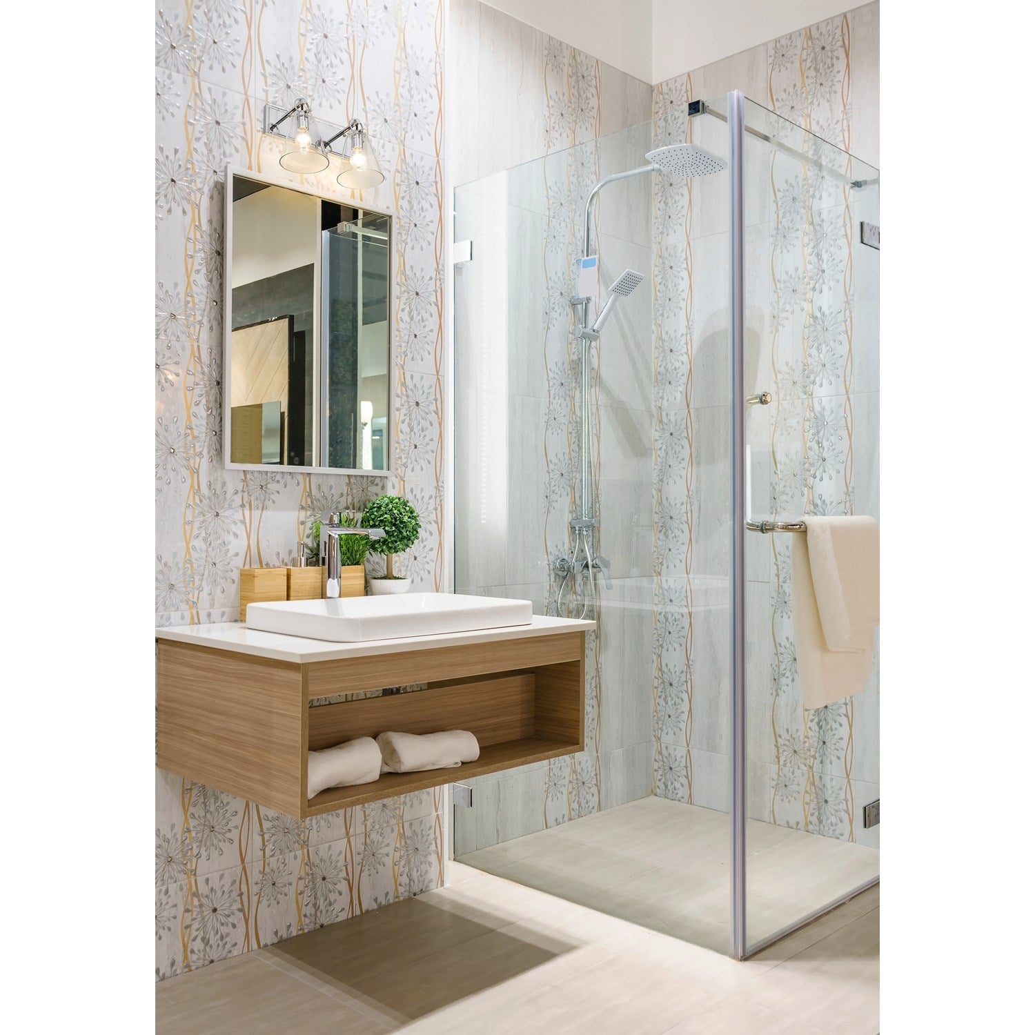 2 Light Vanity