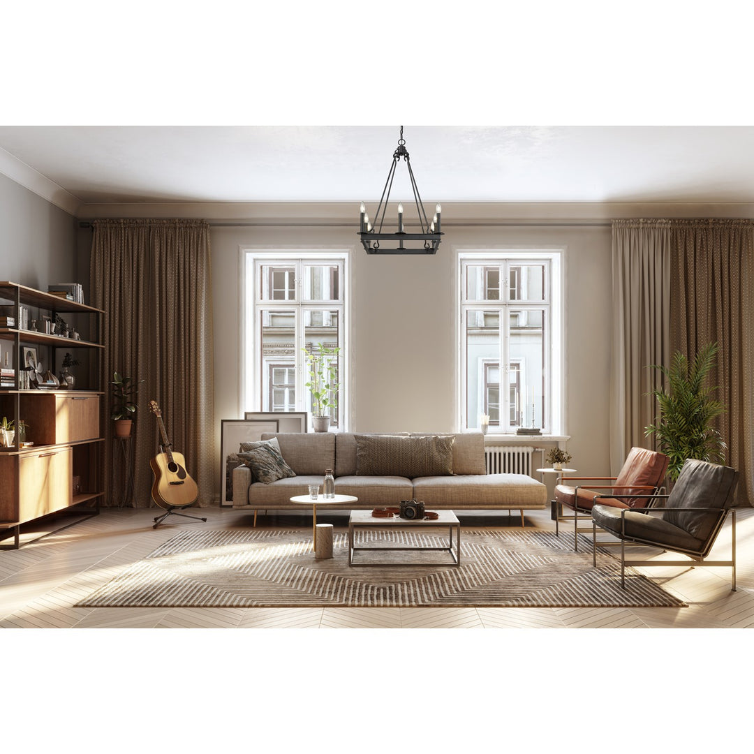8 Light Chandelier
