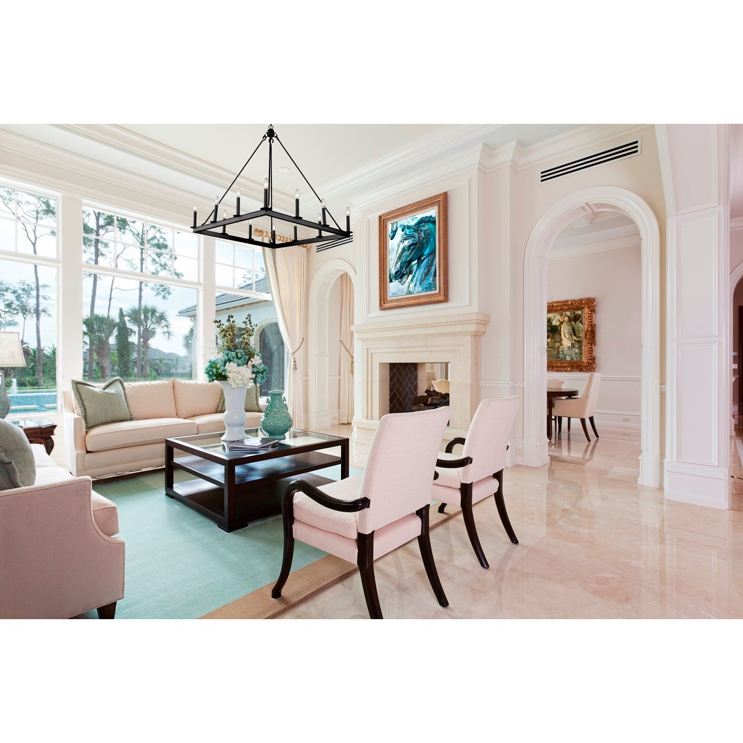 12 Light Chandelier