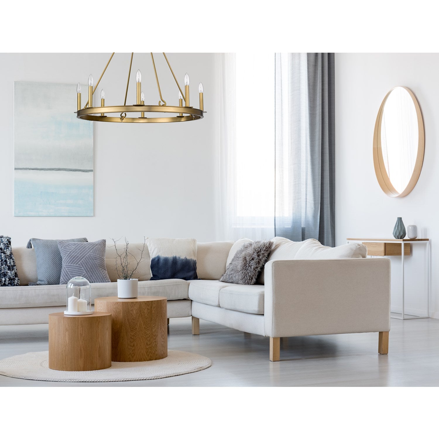 8 Light Chandelier