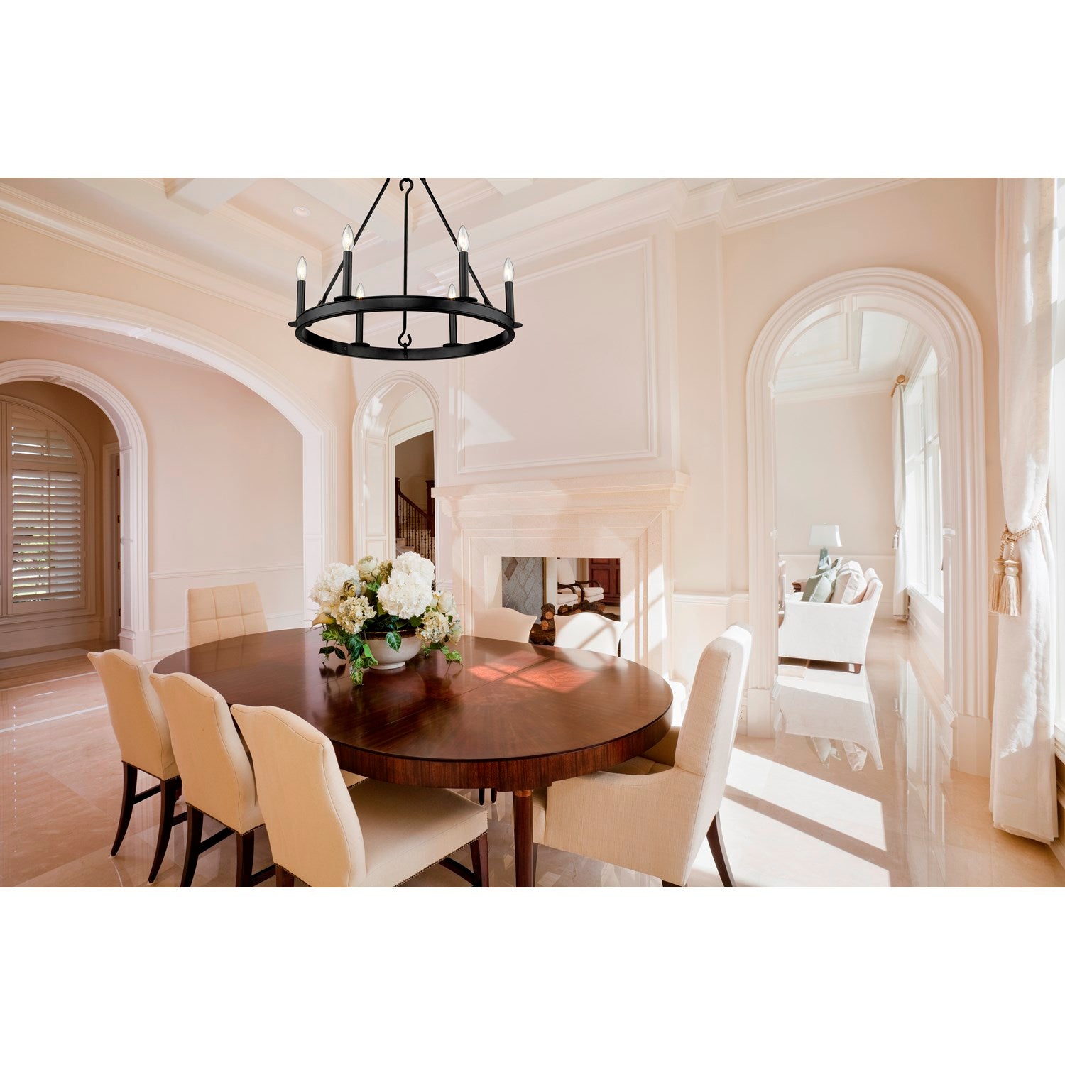 6 Light Chandelier