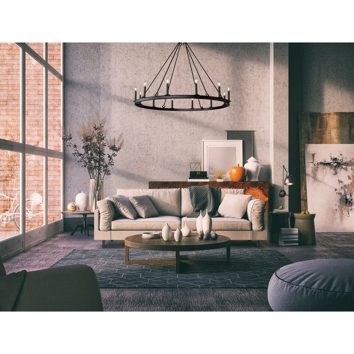 12 Light Chandelier