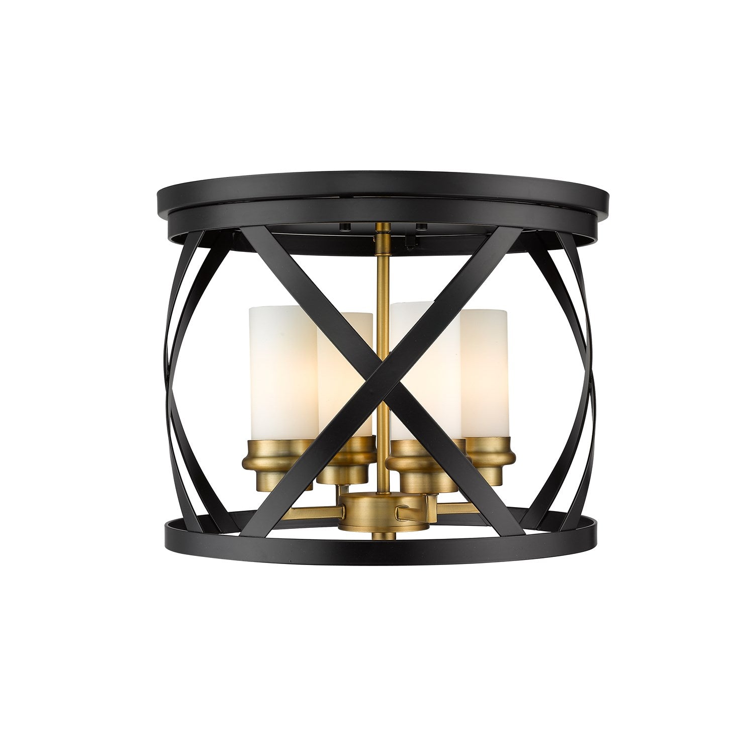 4 Light Flush Mount by Z-Lite