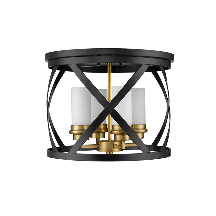 4 Light Flush Mount