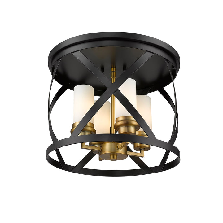 4 Light Flush Mount