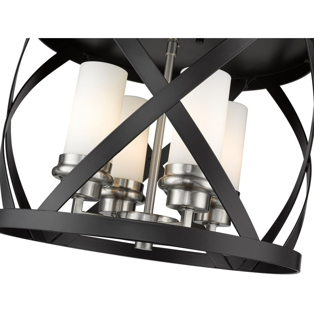4 Light Flush Mount