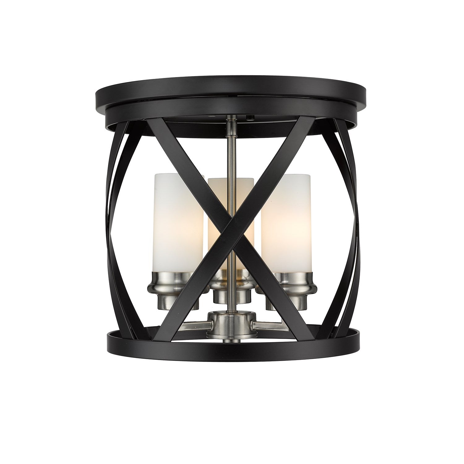 3 Light Flush Mount by Z-Lite