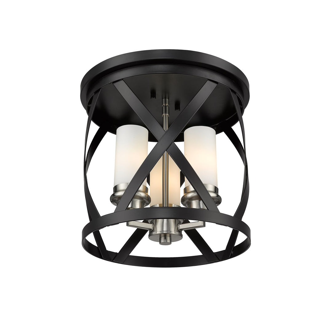 3 Light Flush Mount