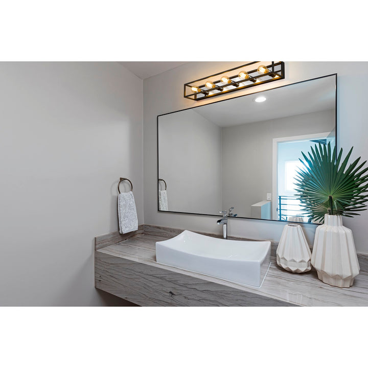 5 Light Vanity