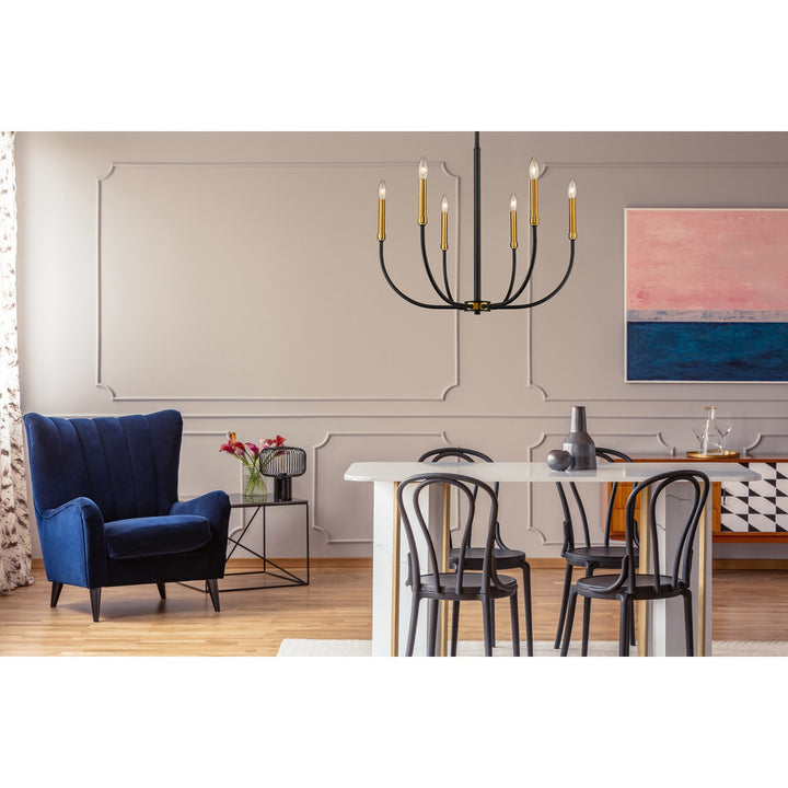 6 Light Chandelier