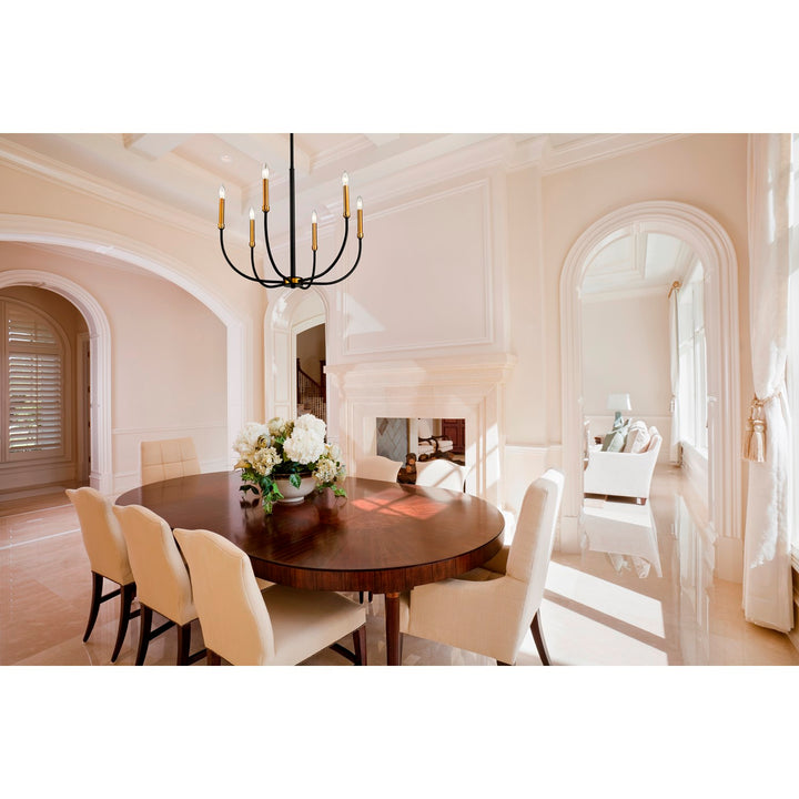 6 Light Chandelier