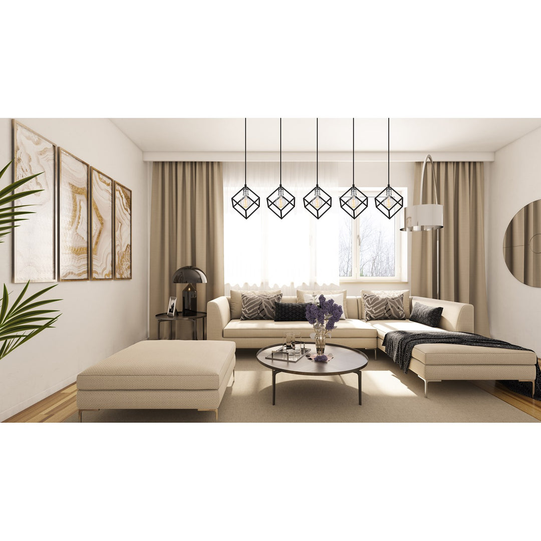 5 Light Pendant