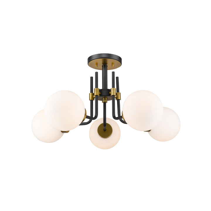 5 Light Semi Flush Mount by Z-Lite
