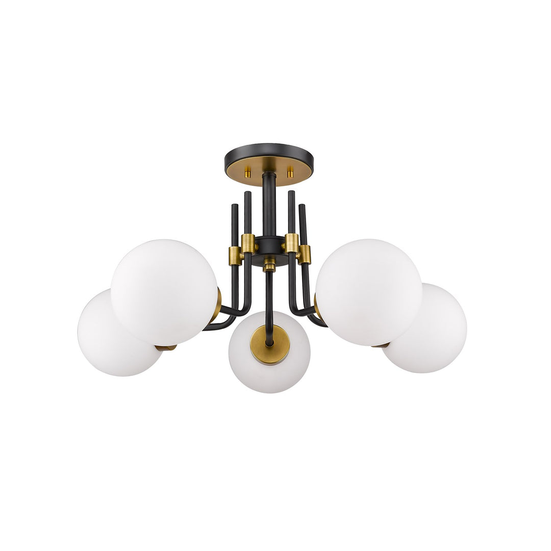 5 Light Semi Flush Mount