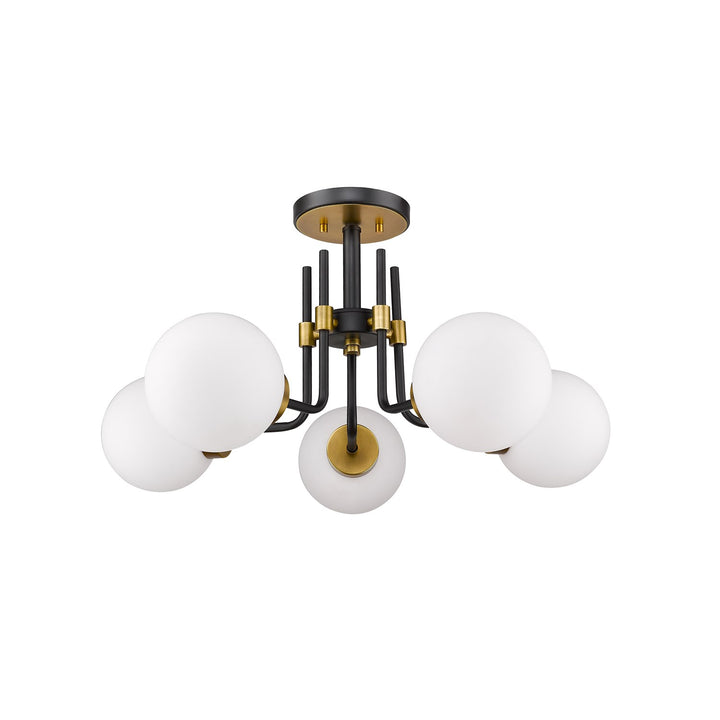 5 Light Semi Flush Mount