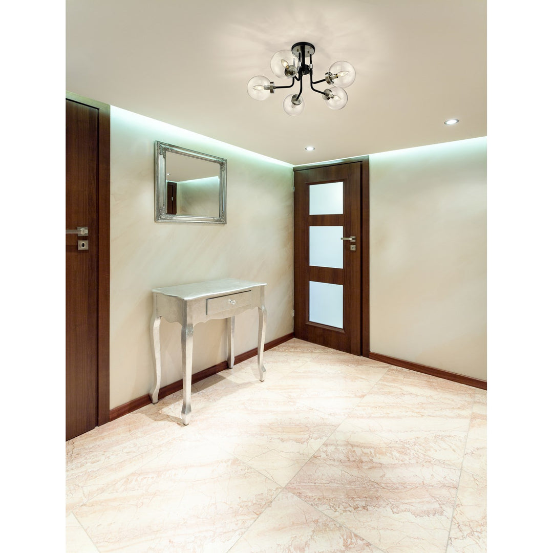 5 Light Semi Flush Mount