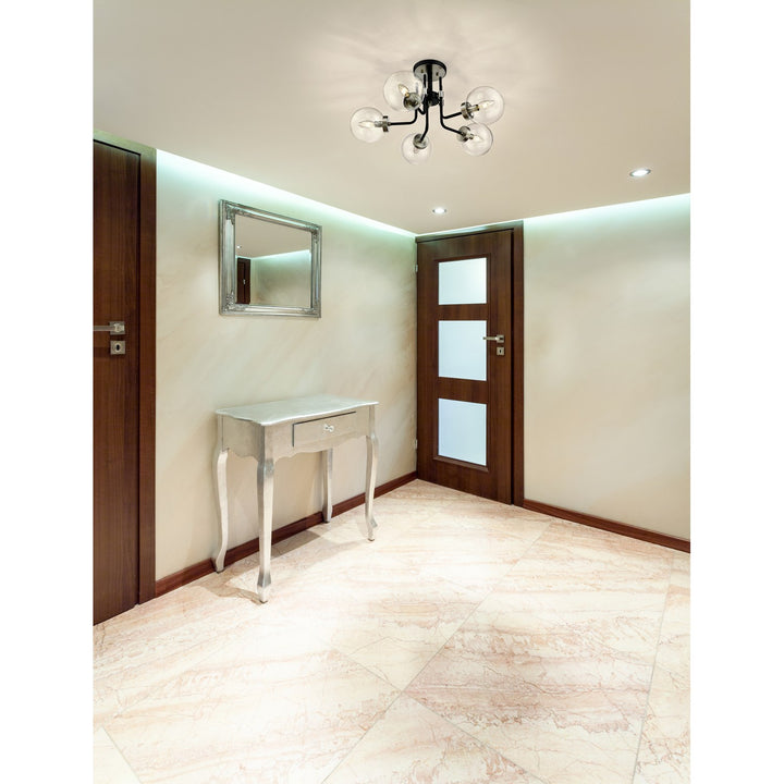 5 Light Semi Flush Mount