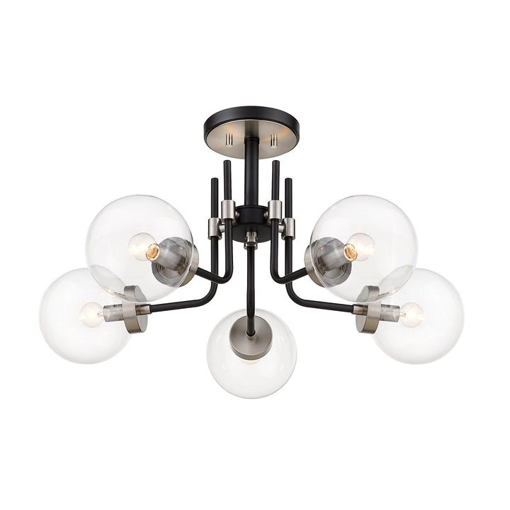 5 Light Semi Flush Mount