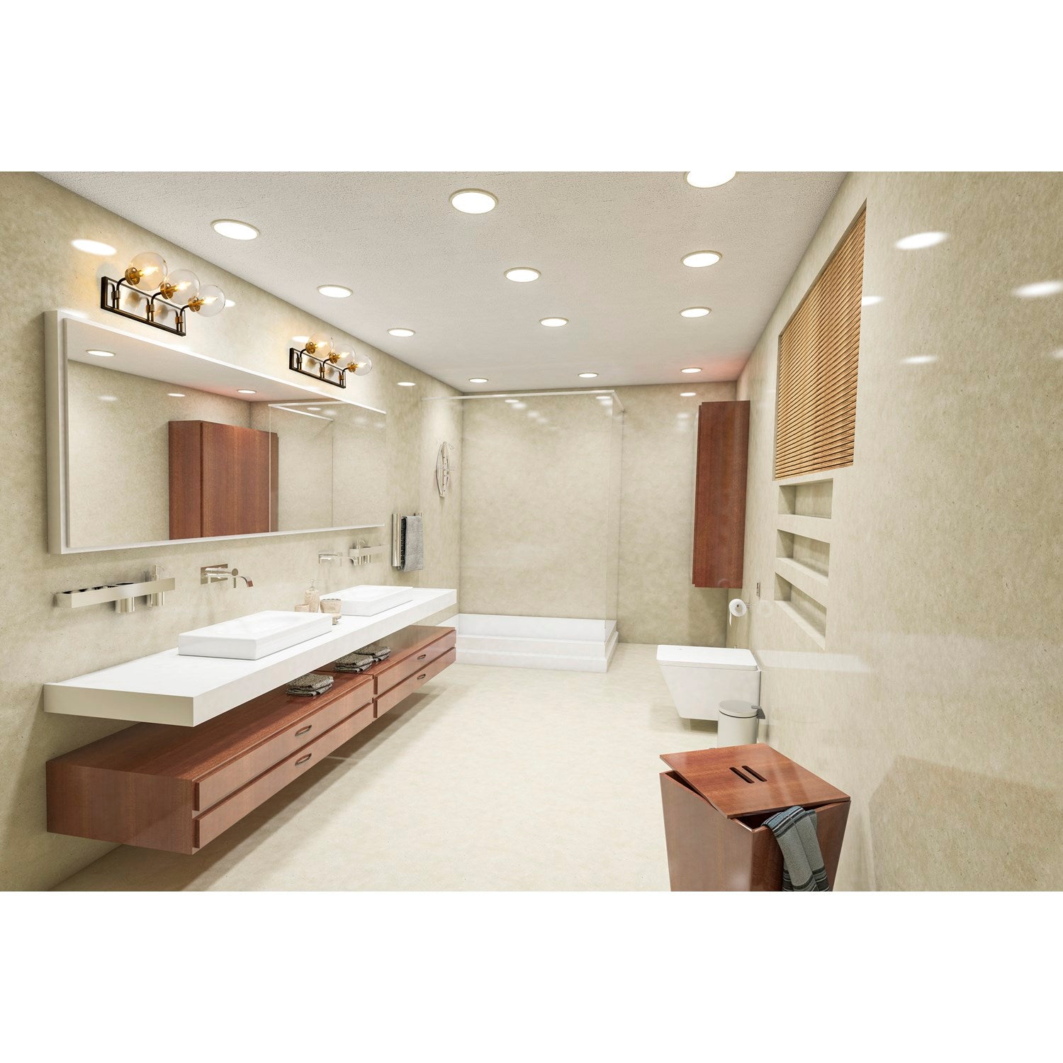 3 Light Vanity