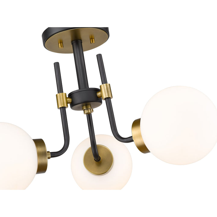 3 Light Semi Flush Mount