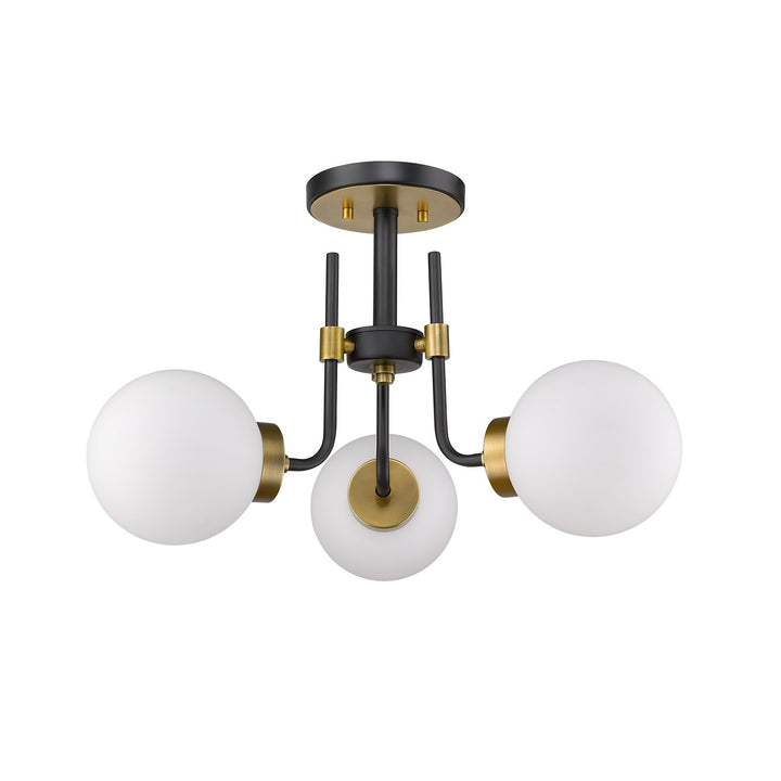 3 Light Semi Flush Mount