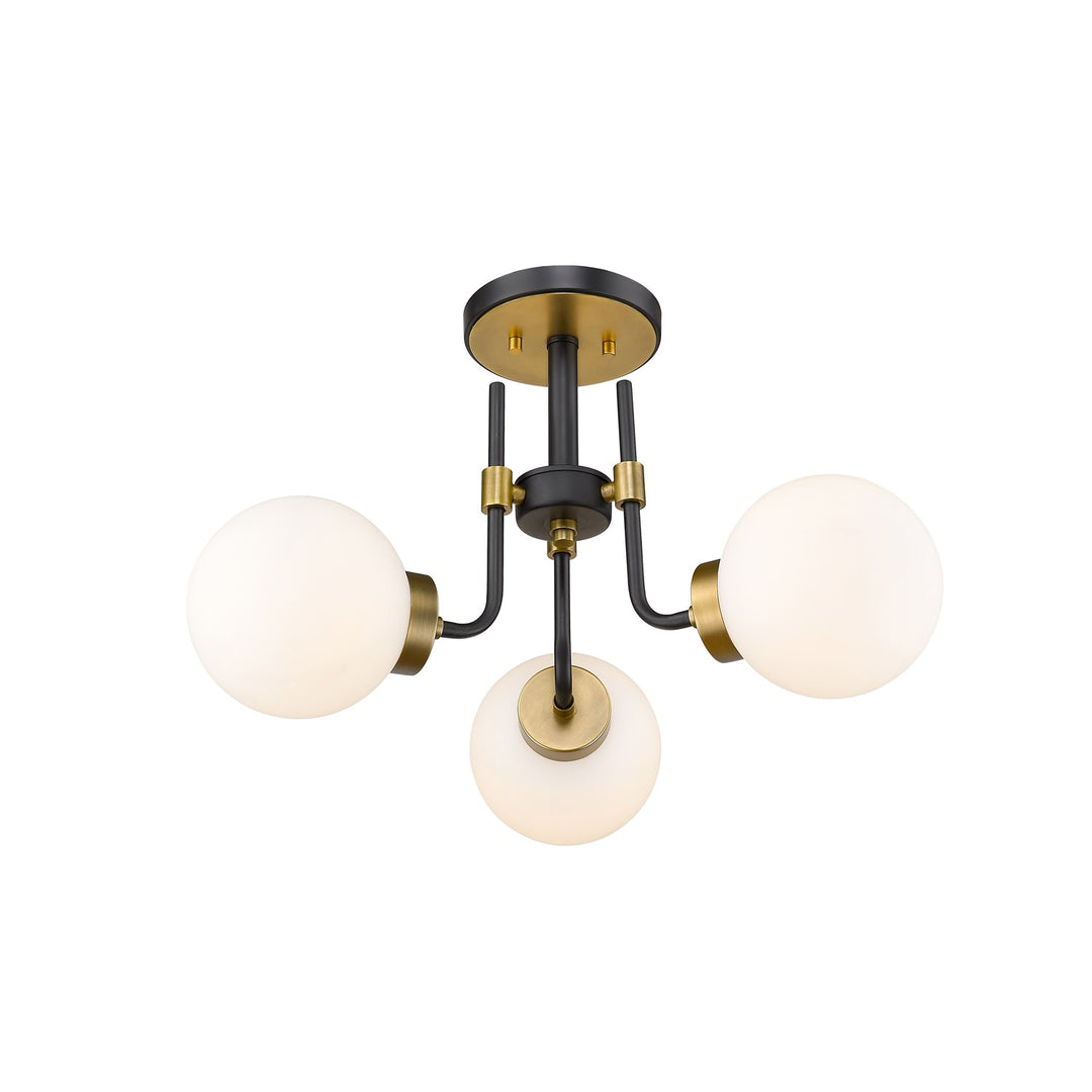 3 Light Semi Flush Mount