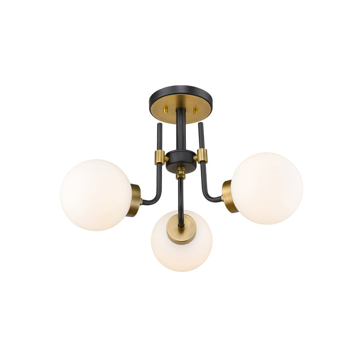 3 Light Semi Flush Mount