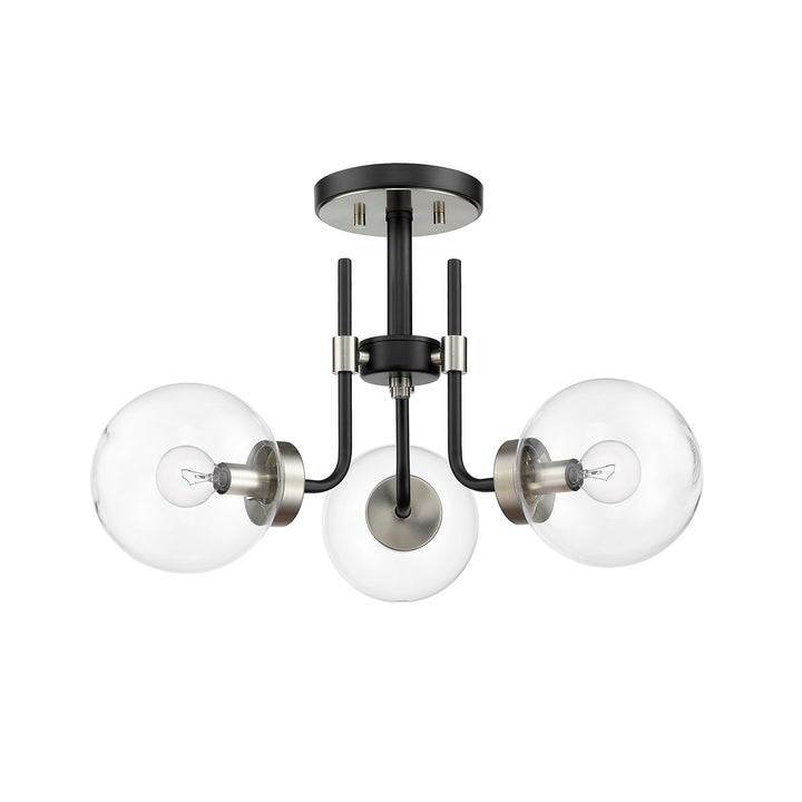 3 Light Semi Flush Mount