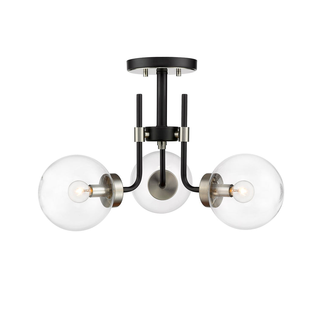 3 Light Semi Flush Mount