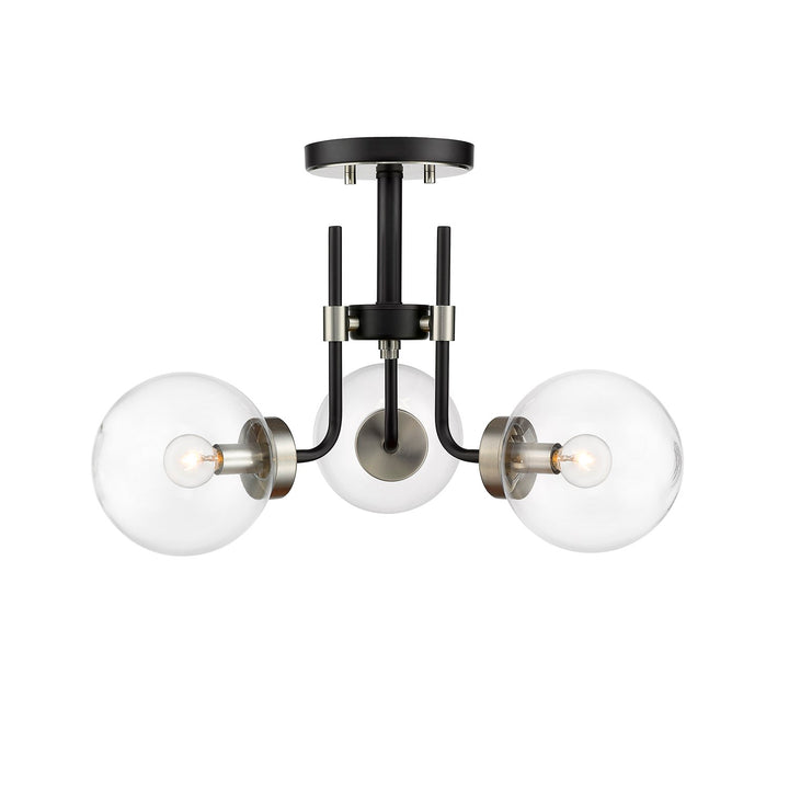 3 Light Semi Flush Mount