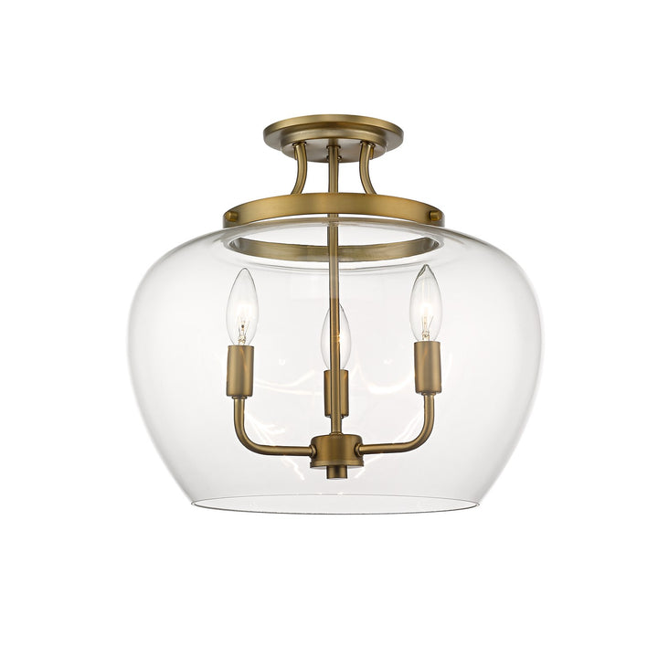 3 Light Semi Flush Mount by Z-Lite