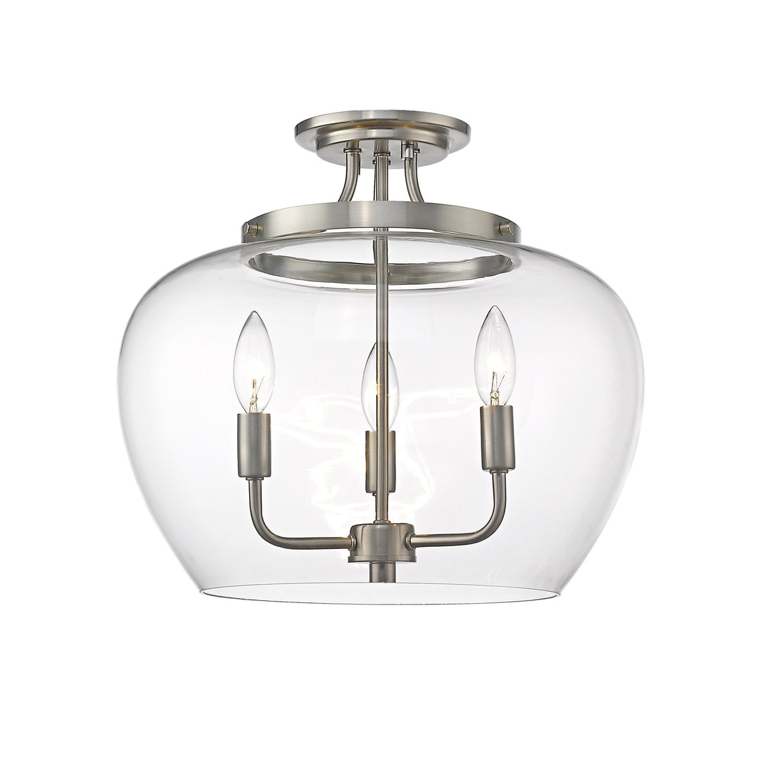 3 Light Semi Flush Mount by Z-Lite