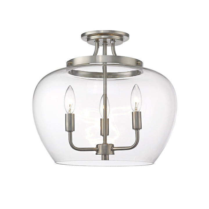 3 Light Semi Flush Mount by Z-Lite