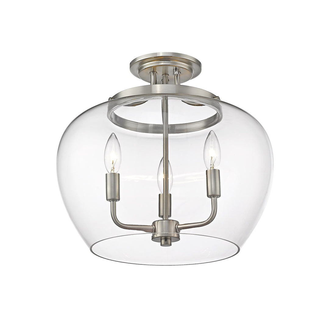 3 Light Semi Flush Mount