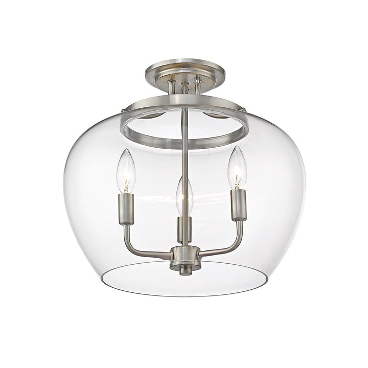 3 Light Semi Flush Mount