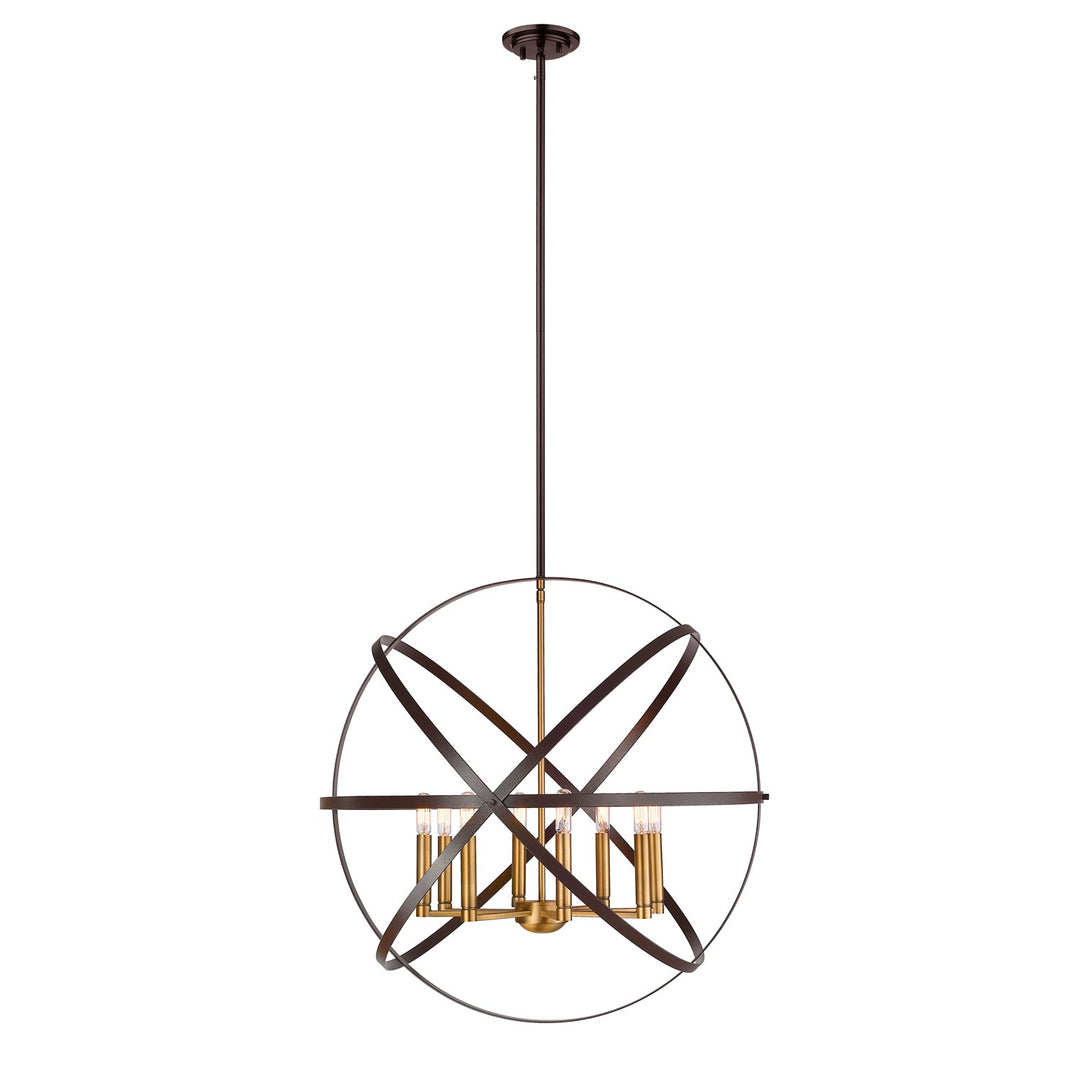 8 Light Pendant by Z-Lite
