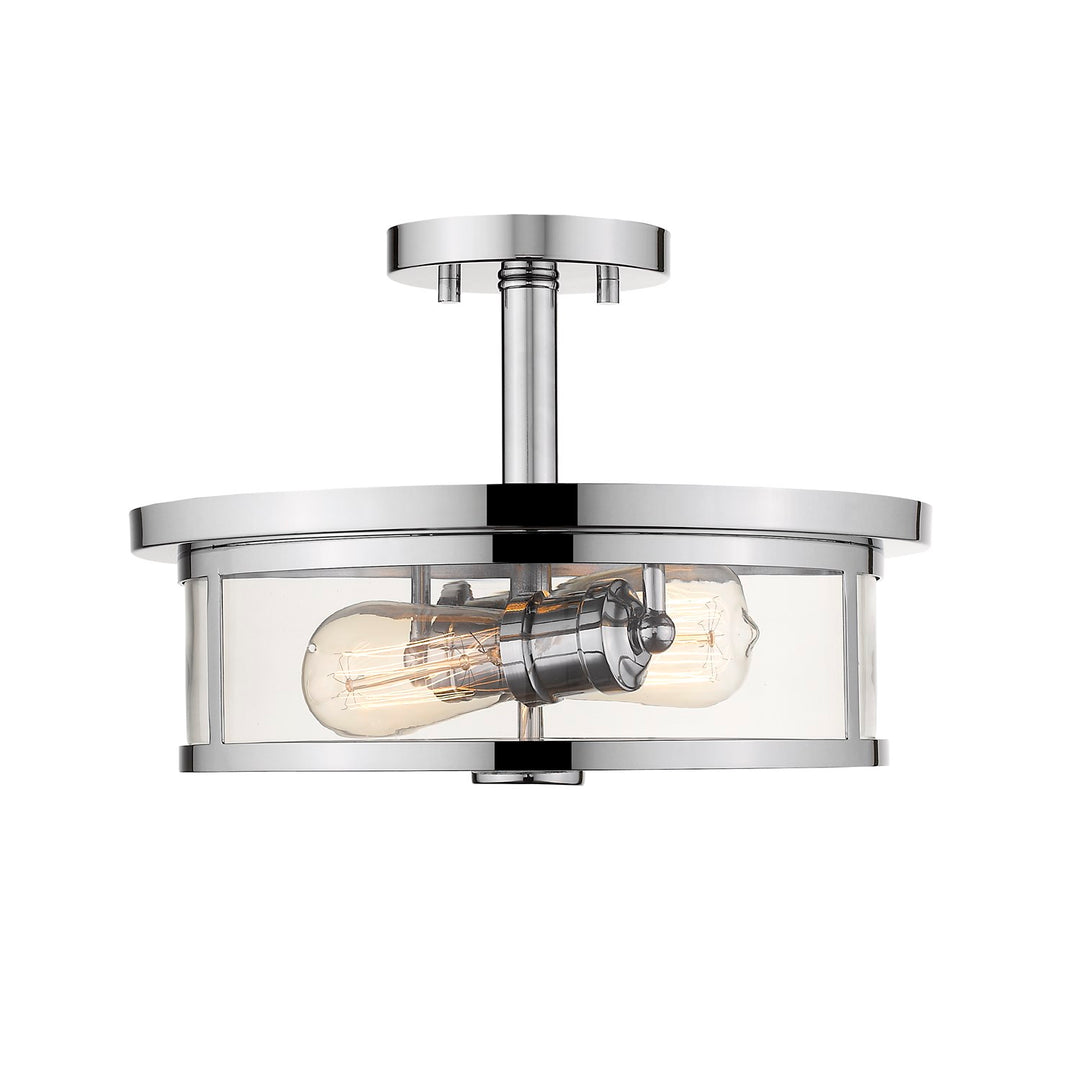 2 Light Semi Flush Mount by Z-Lite