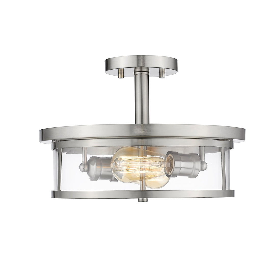 2 Light Semi Flush Mount by Z-Lite