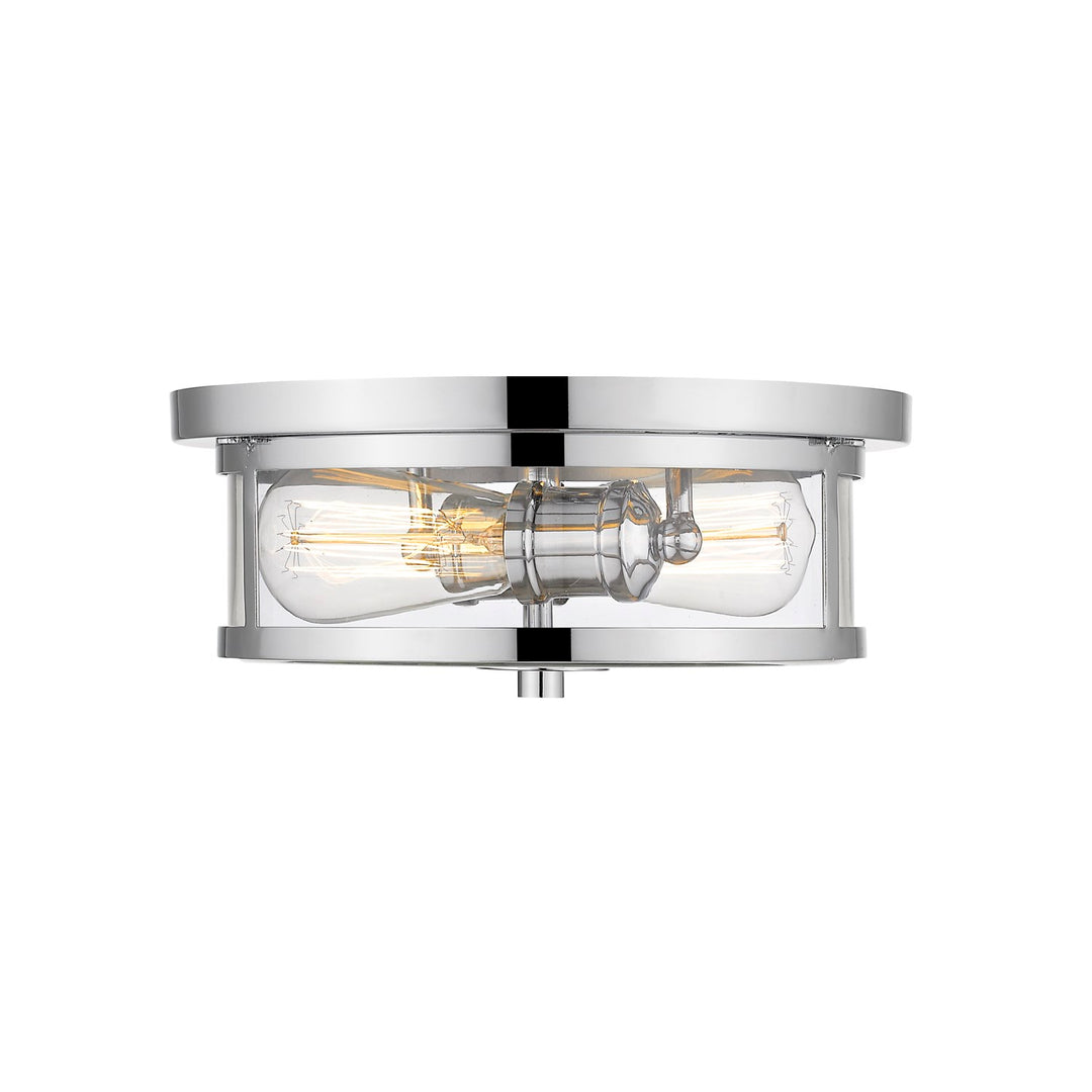 2 Light Flush Mount by Z-Lite