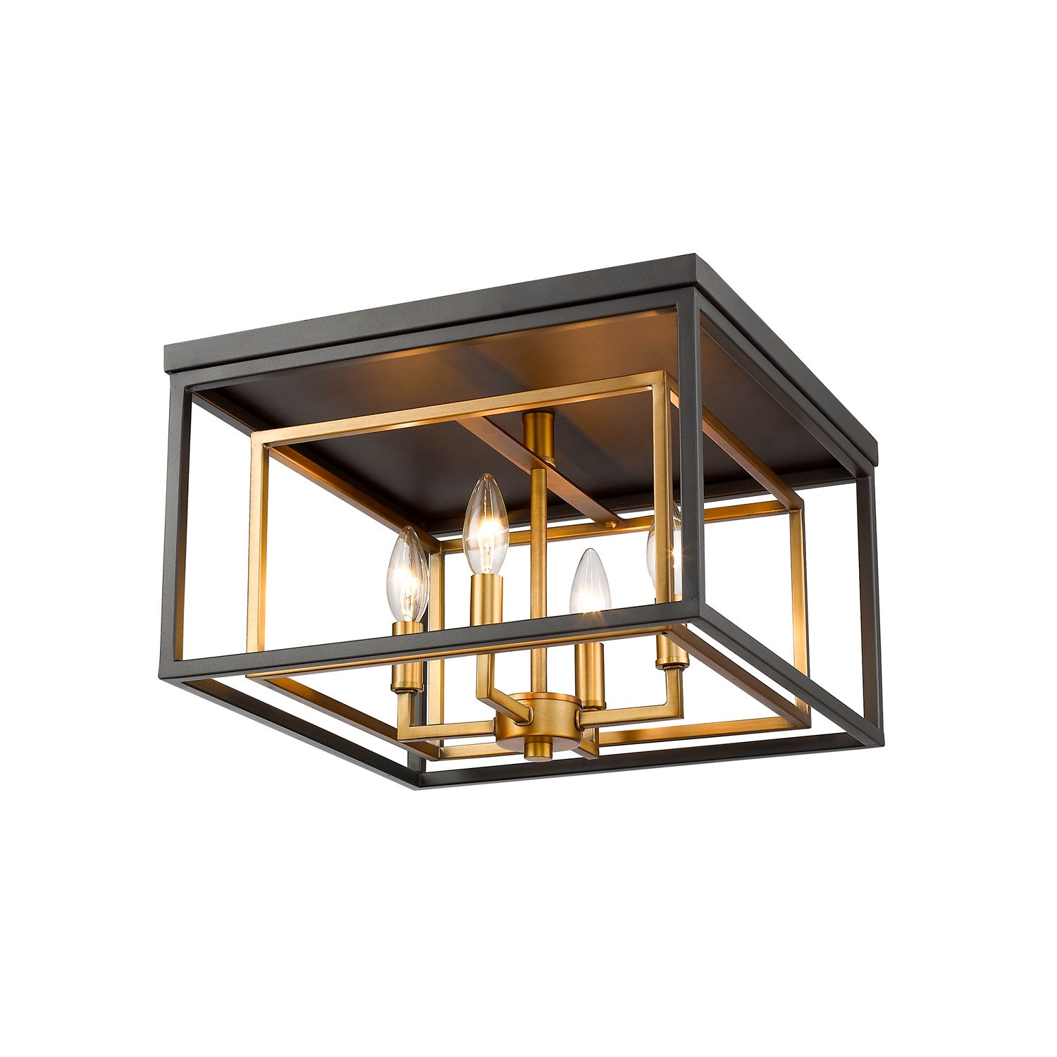 4 Light Flush Mount by Z-Lite