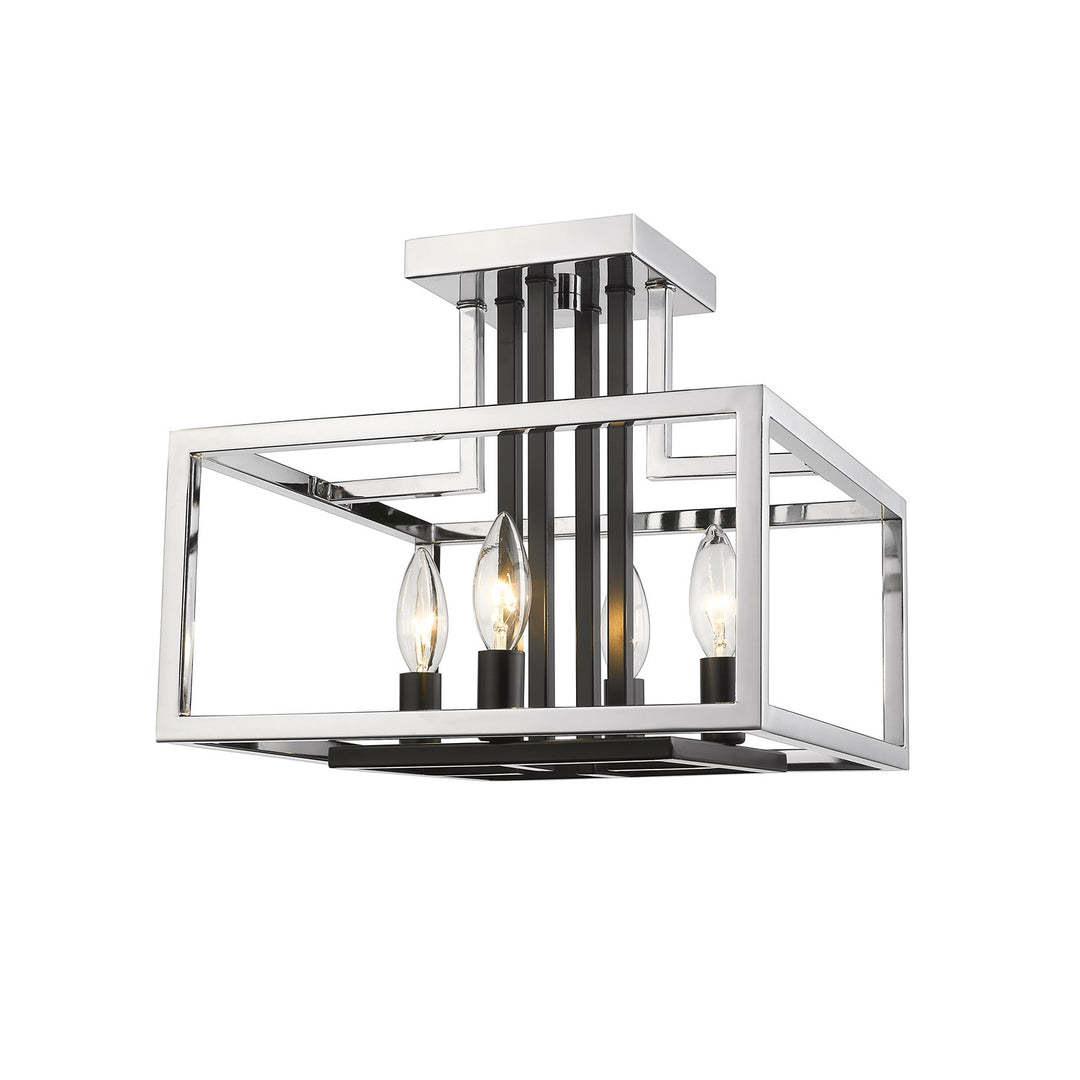 4 Light Semi Flush Mount by Z-Lite