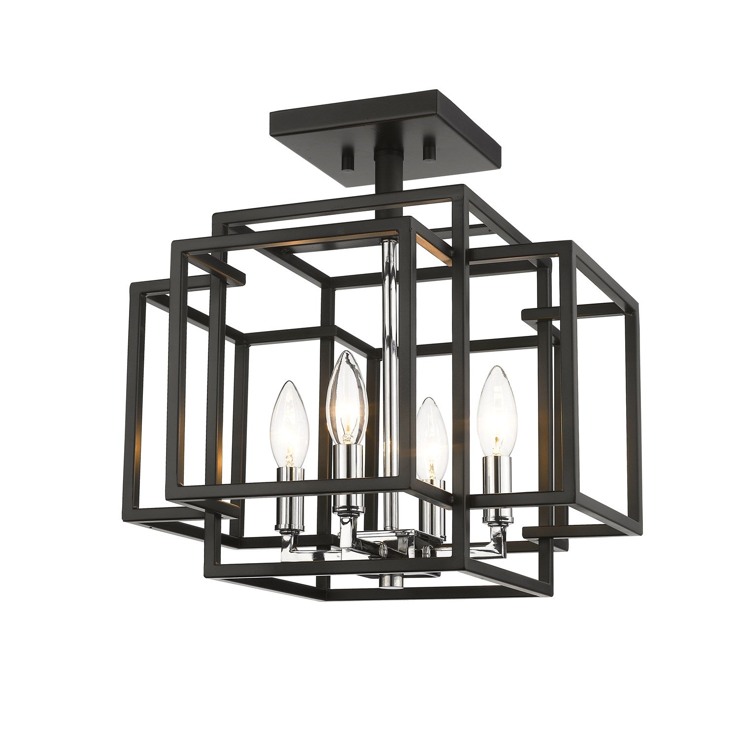 4 Light Semi Flush Mount by Z-Lite