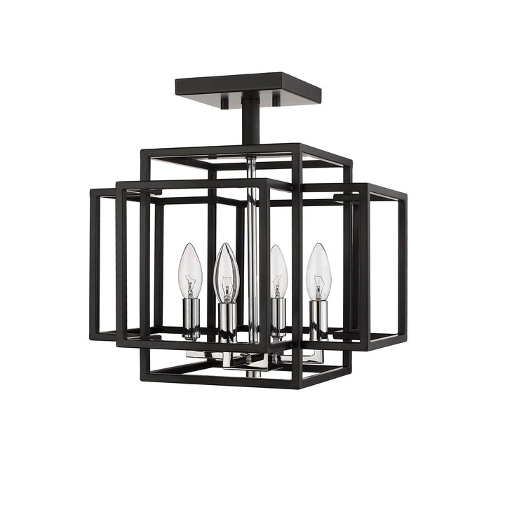4 Light Semi Flush Mount