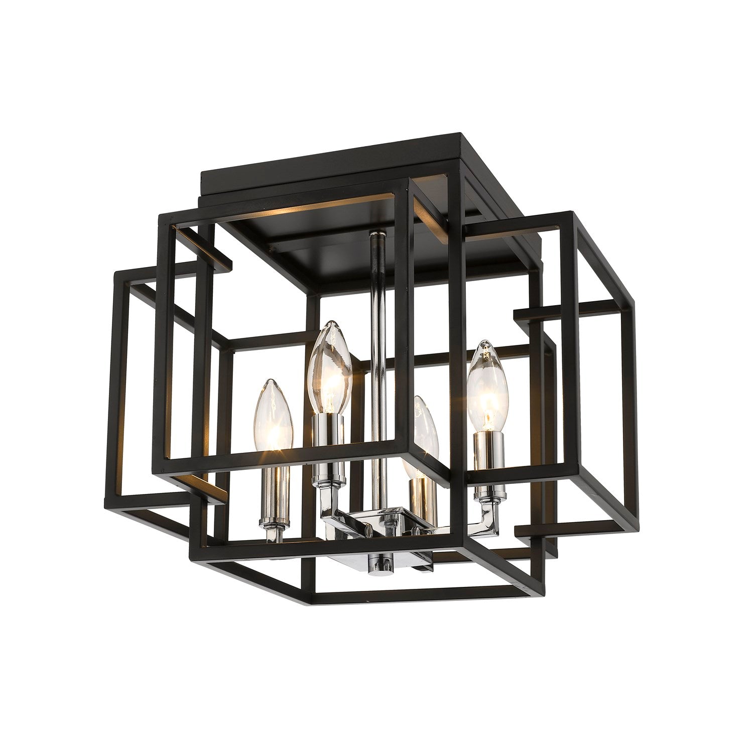 4 Light Flush Mount by Z-Lite
