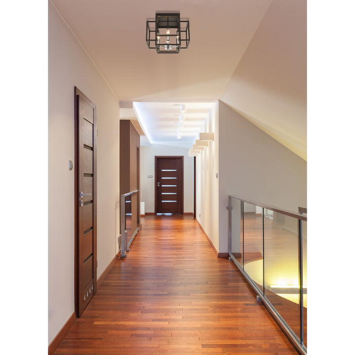 4 Light Flush Mount